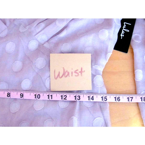 Lulus Just Spotted Dot Jacquard Ruffled Mini Dress - Picture 7 of 11